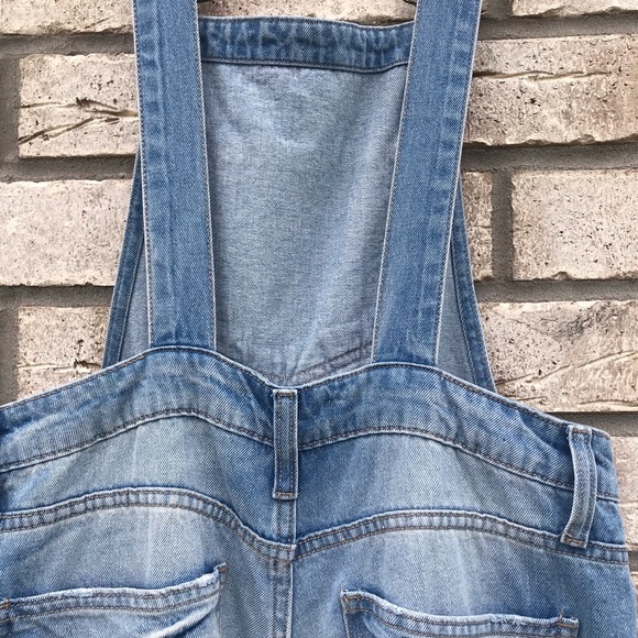 NWOT Distressed Overalls - Picture 5 of 5